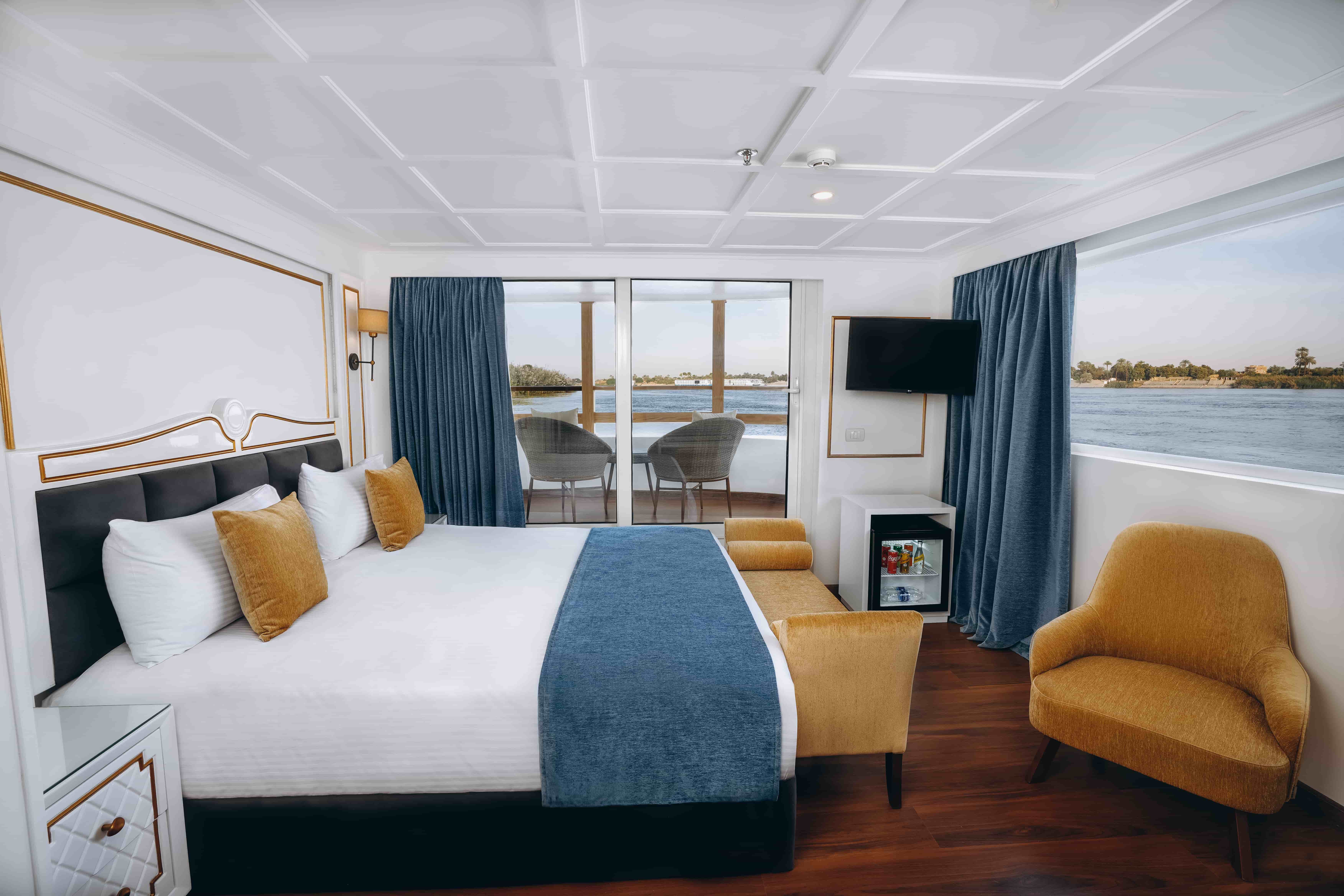Terrace Suite aboard La Rose Dahabiya